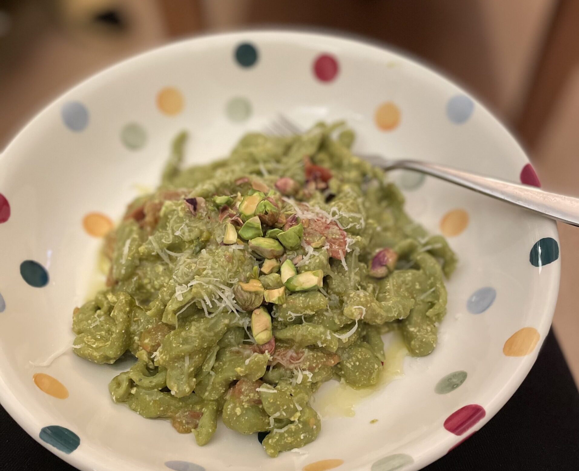 Homemade pesto