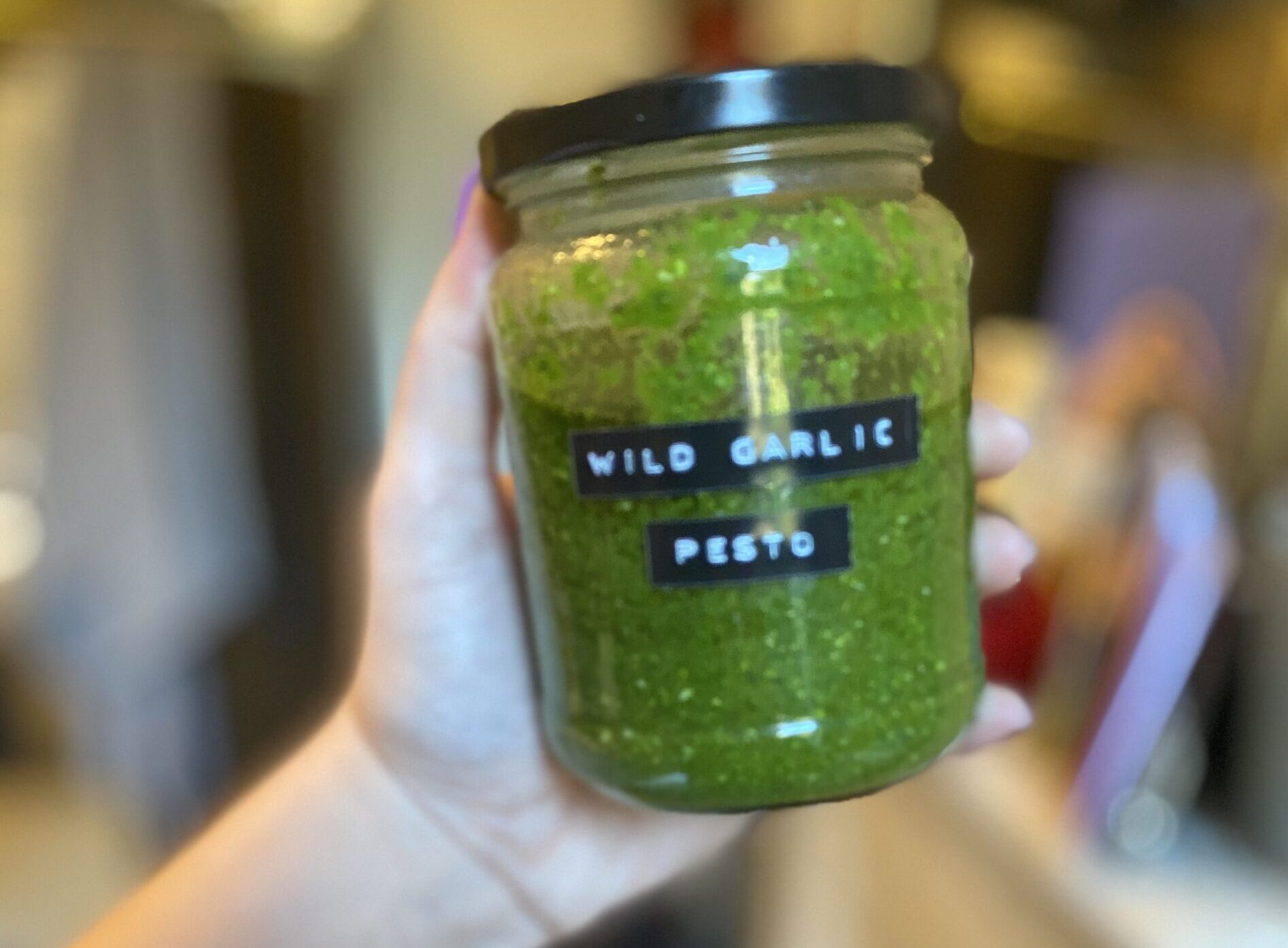 Homemade pesto Baby House Cookbook